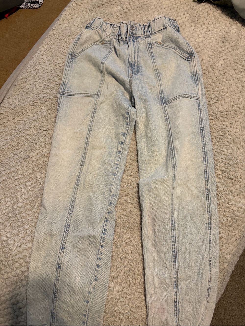 Mother denim pull on jeans